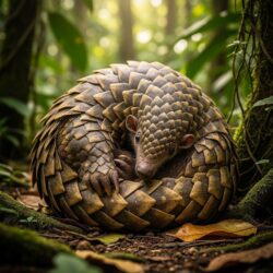 Mysterious pangolins