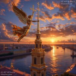 Angel St .Petersburg
