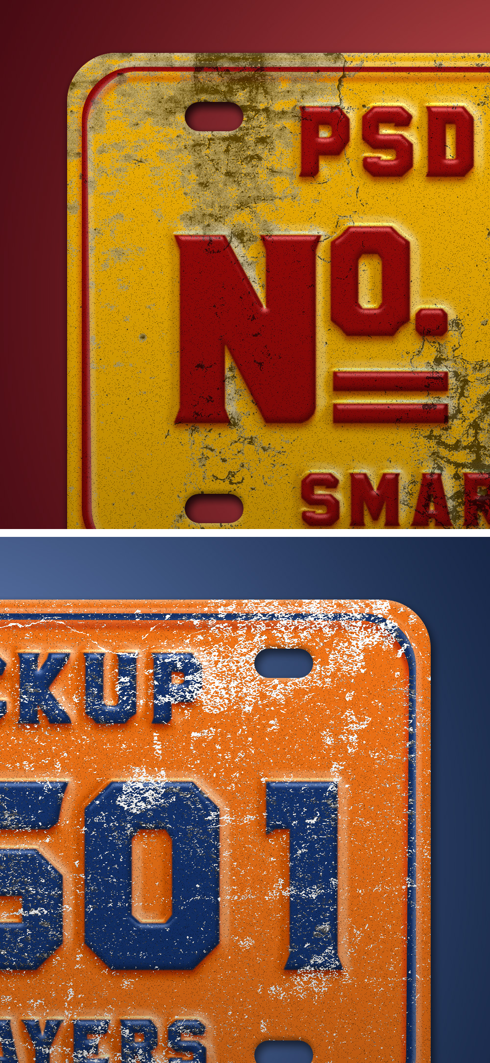 vintage logo mockup psd