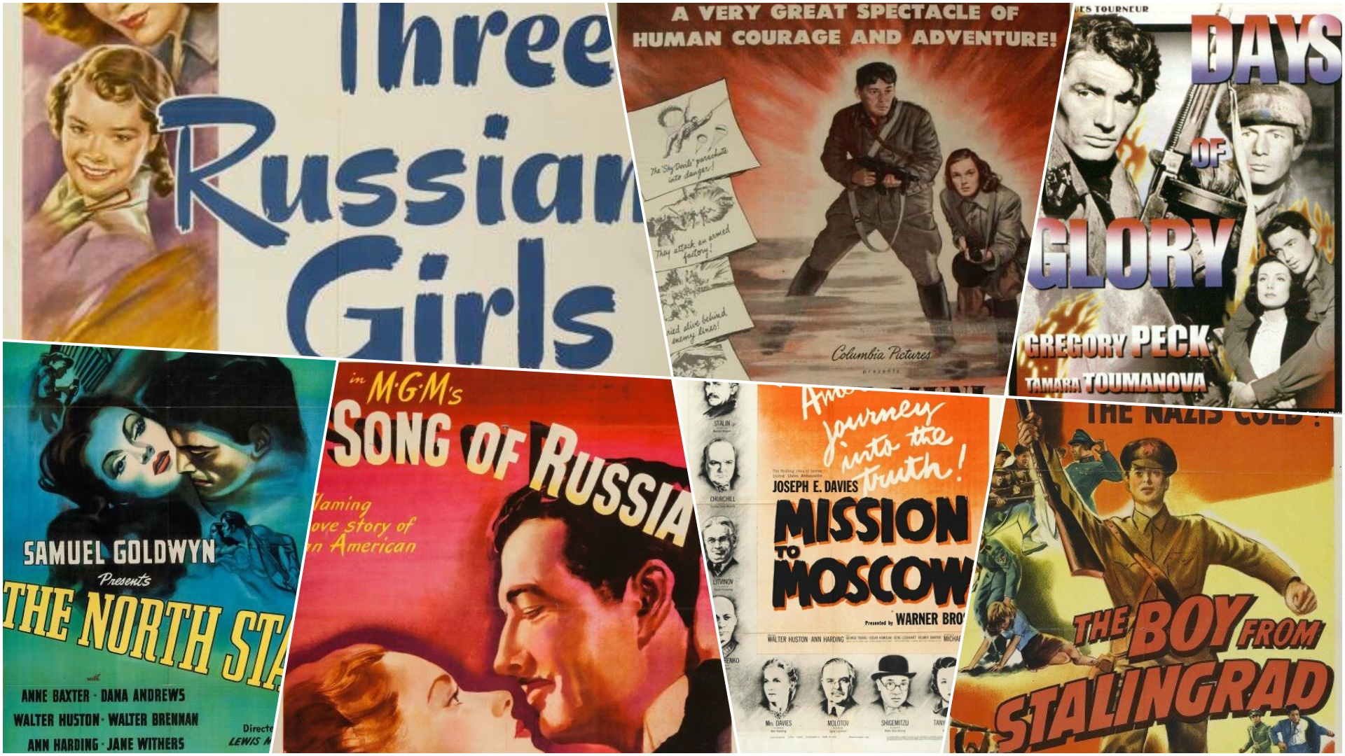 Голливудские фильмы о русских, снятые во время Второй мировой