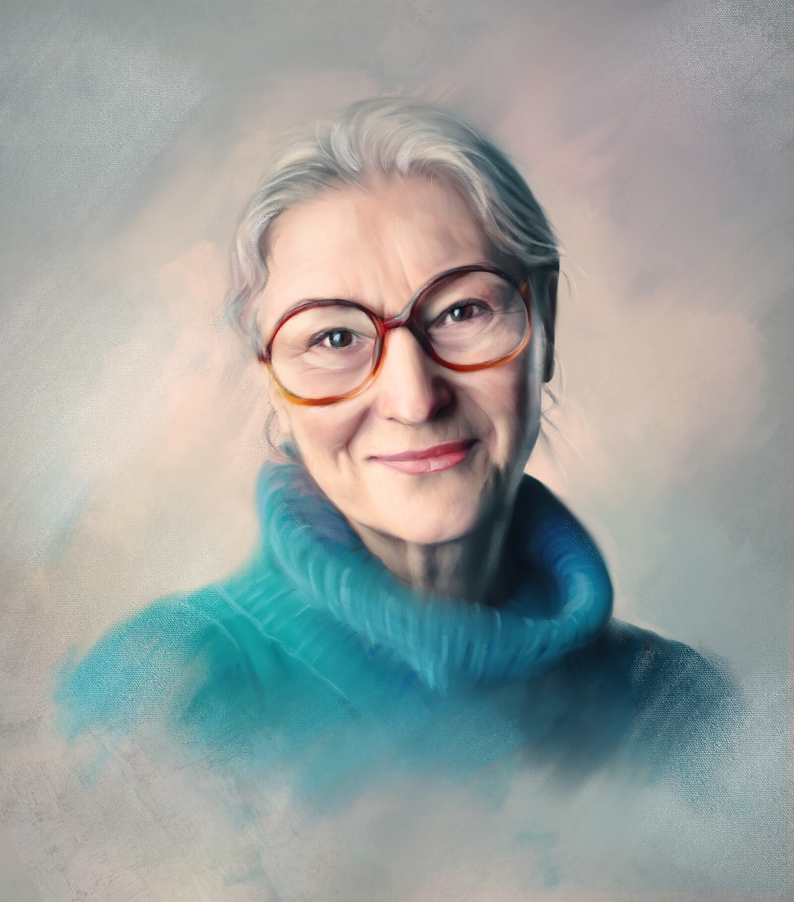 Как обработать фото взрослого человека. Арт обработка в Adobe Photoshop