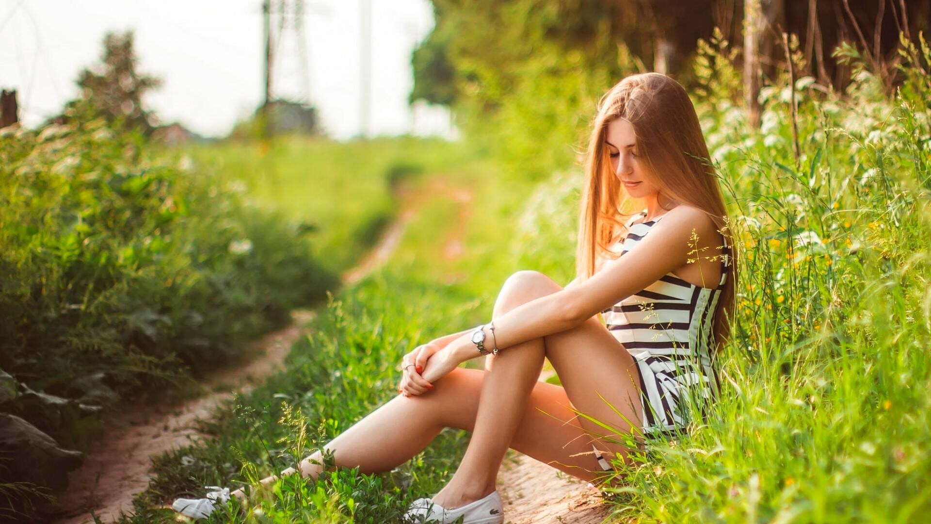 summer nature girls 49