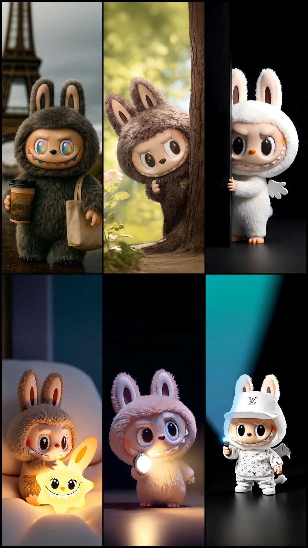 labubu collage
