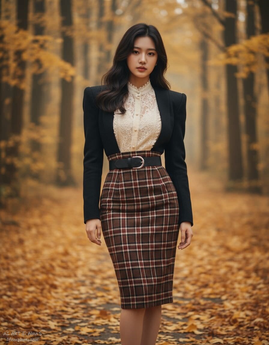 young autumn woman 2