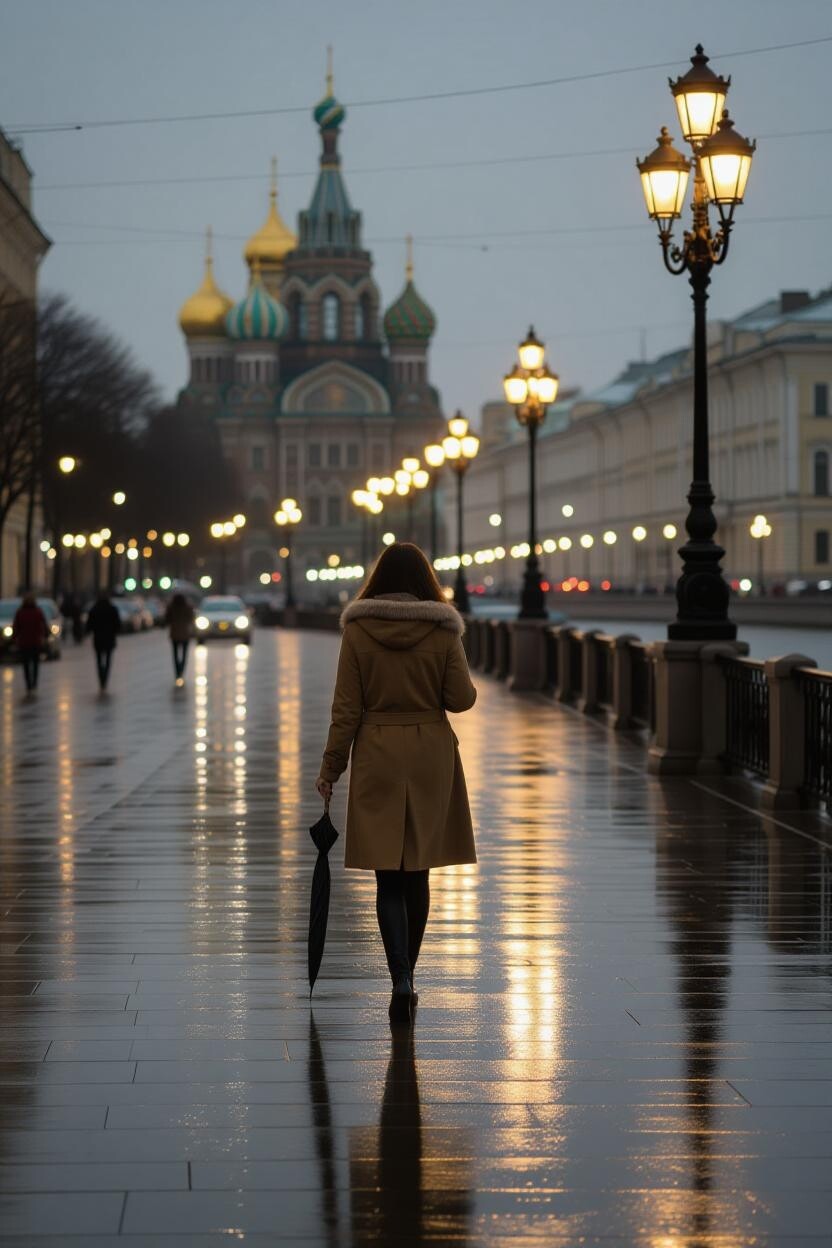 Осень в Петербурге