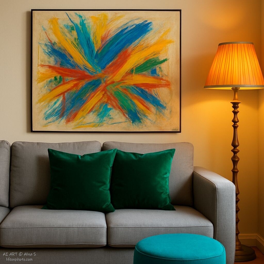 Яркие акценты в интерьере: стиль, цвет и немного магии