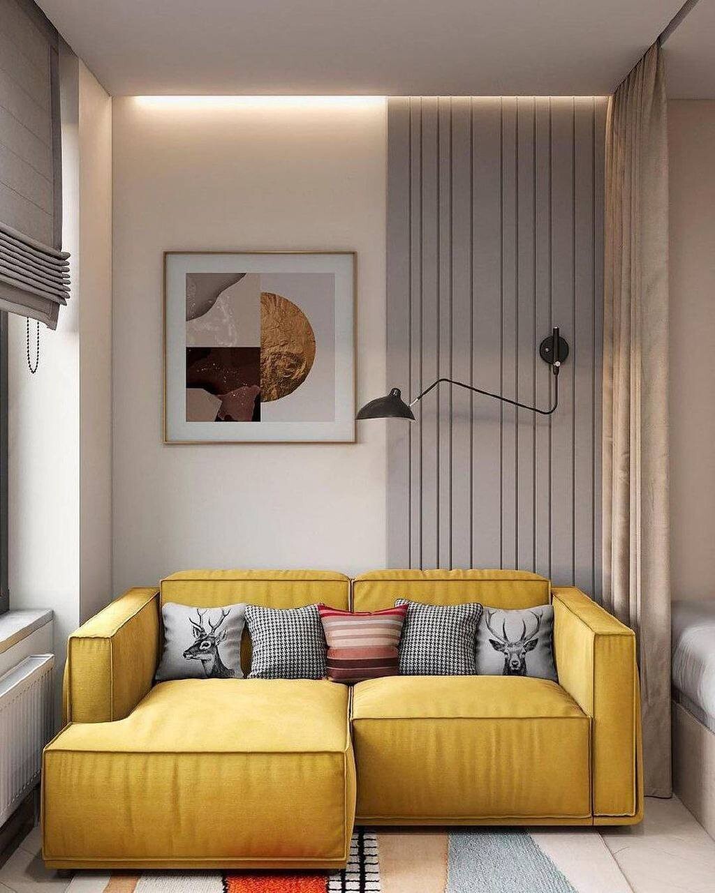 bright accents in the interior 1