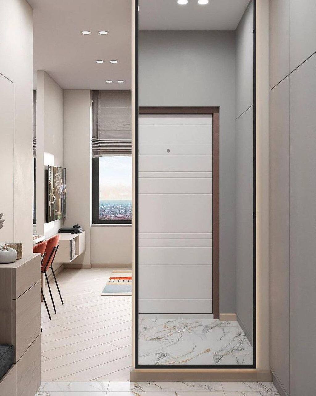 bright accents in the interior 7