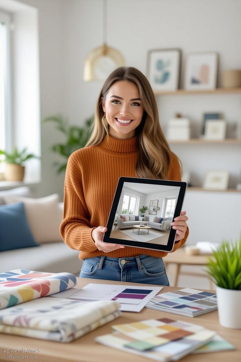 The first steps in interior design