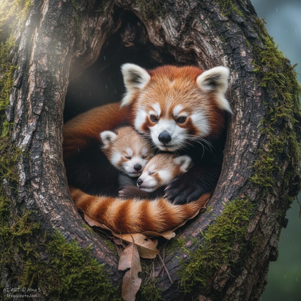 red panda 9