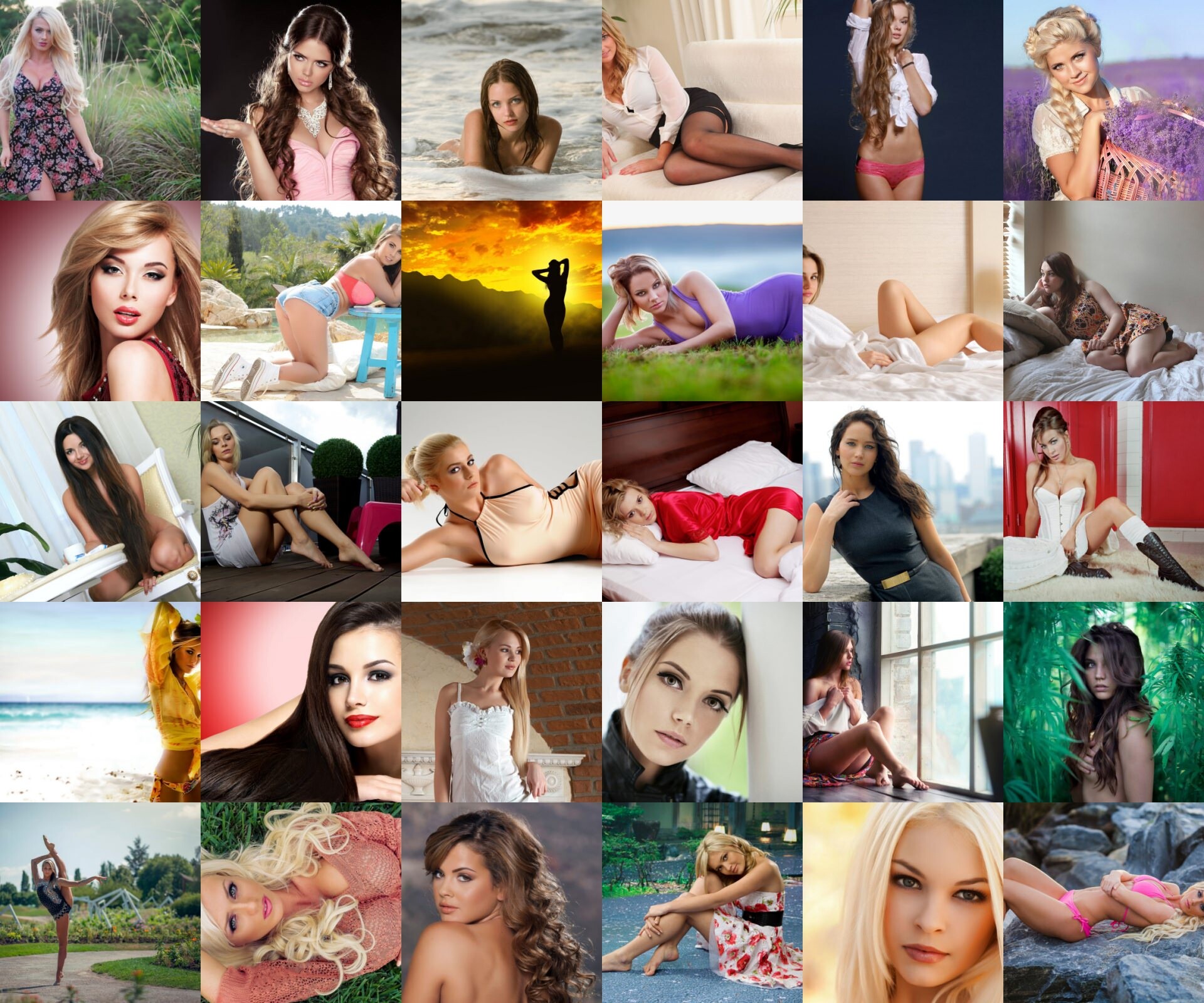 Женские портреты. Скачай вдохновение на рабочий стол