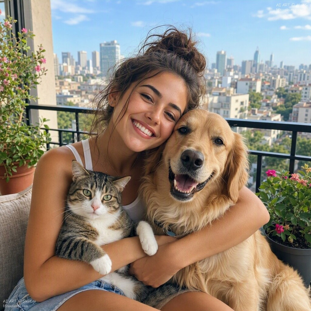 Russia is a country of cats and dogs