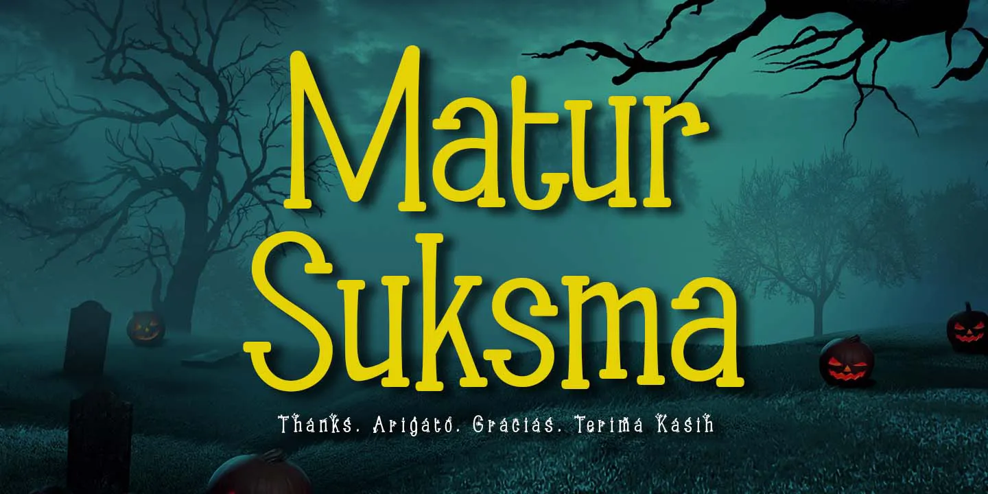 Infectious Halloween font 4