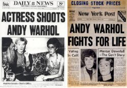 Andy Warhol and Valerie Solanas