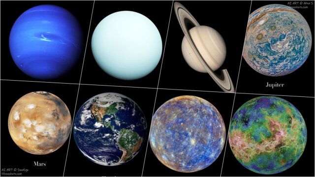 Planets of the Solar system