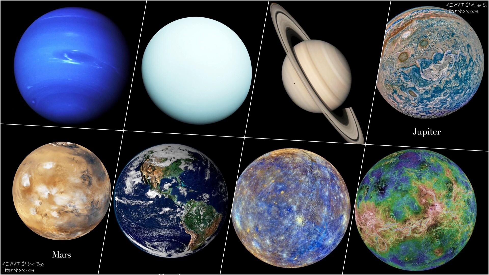 Planets of the Solar system