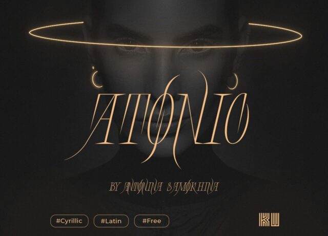 Atonic font