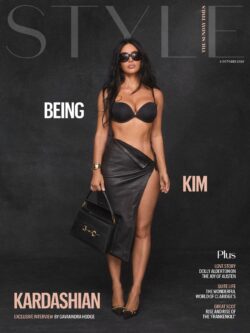Ким Кардашьян на обложке The Sunday Times Style